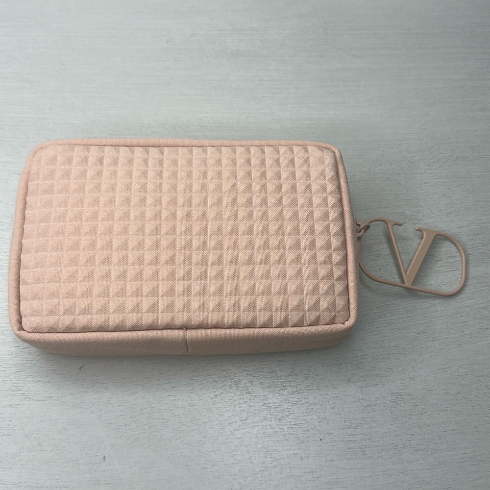 Valentino Beauty Studded Cosmetics Bag